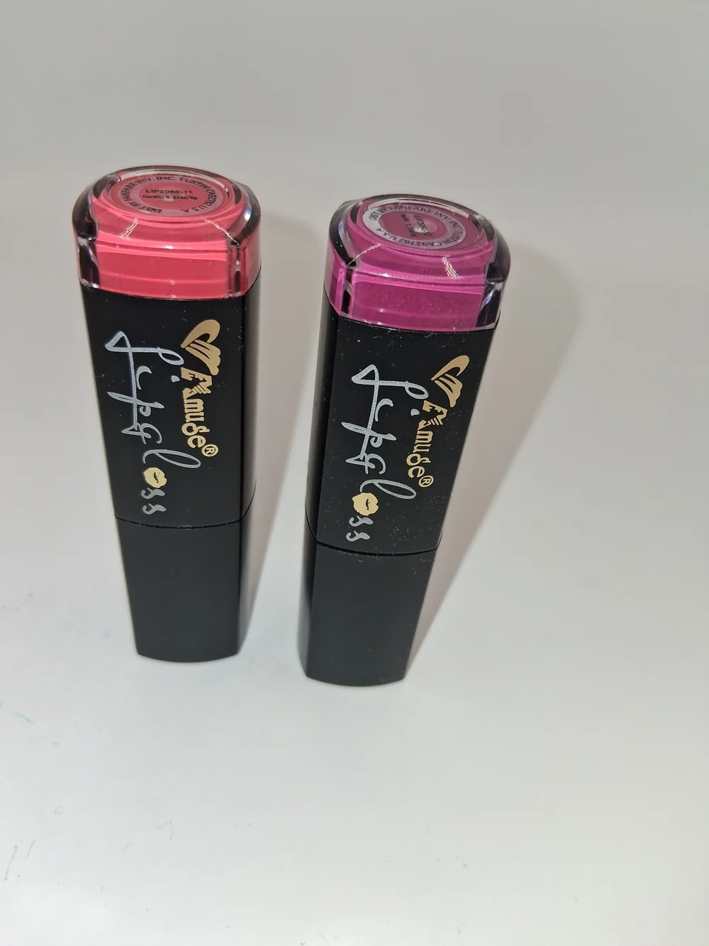 Muse Matte Lips Lipstick Set - Hot Pink, Coral, Orange, Fuchsia